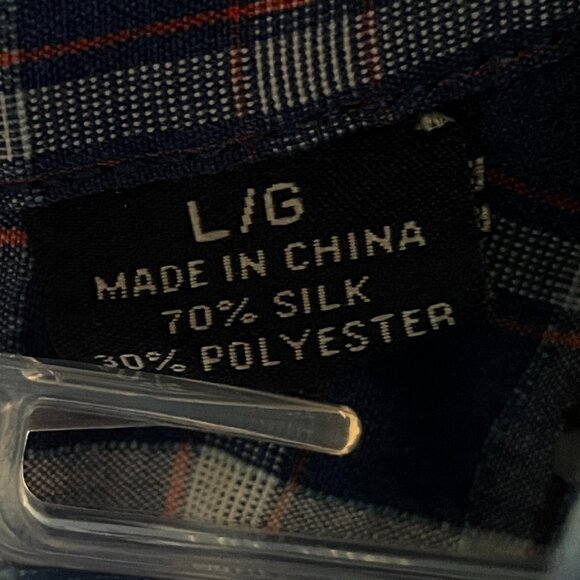 EUC Tommy Bahama Blue Plaid Button Front Short Sleeve Shirt in Men's Large - Picture 4 of 9